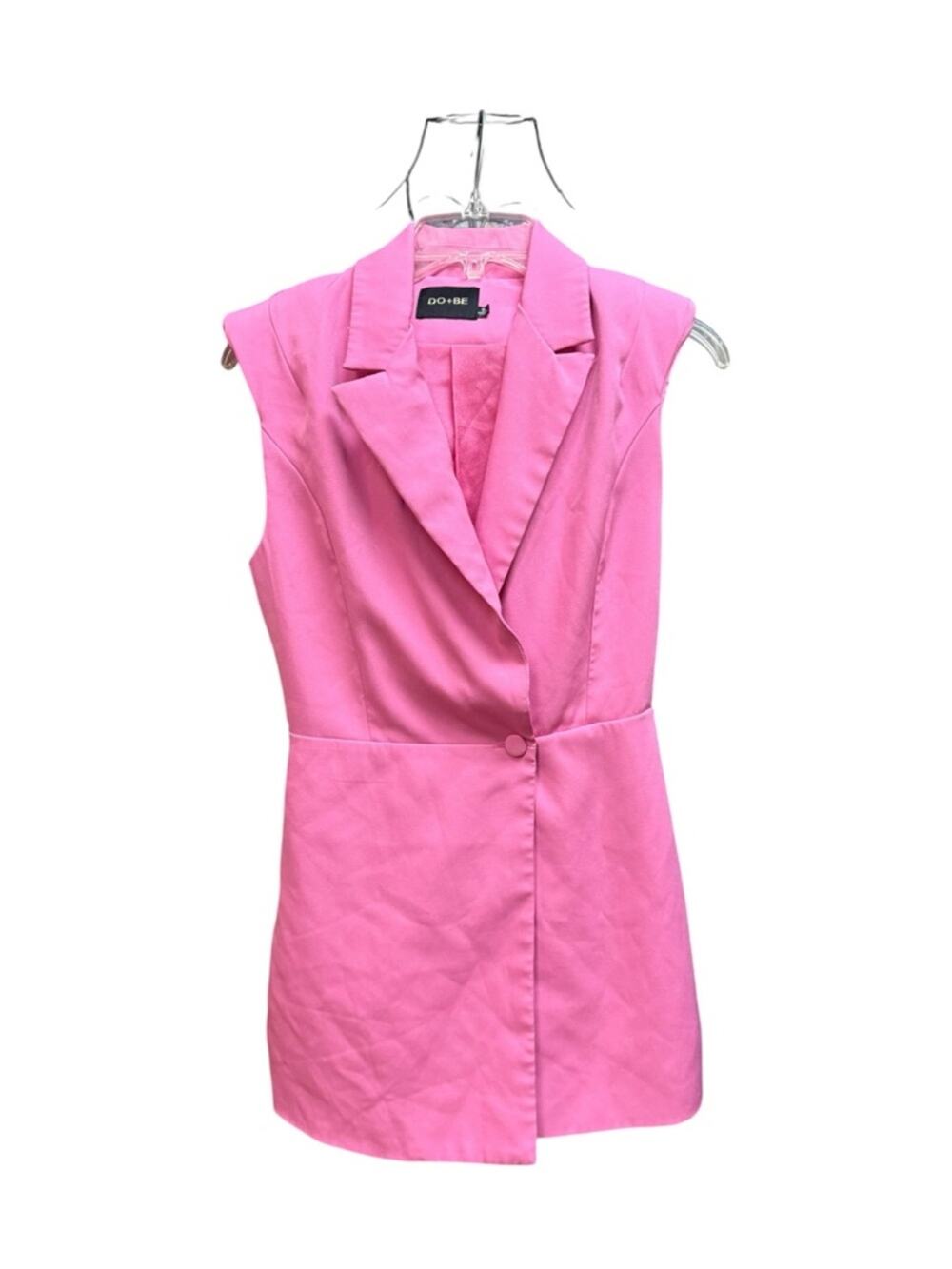 Do+Be Pink Sleeveless Blazer Skort size Small